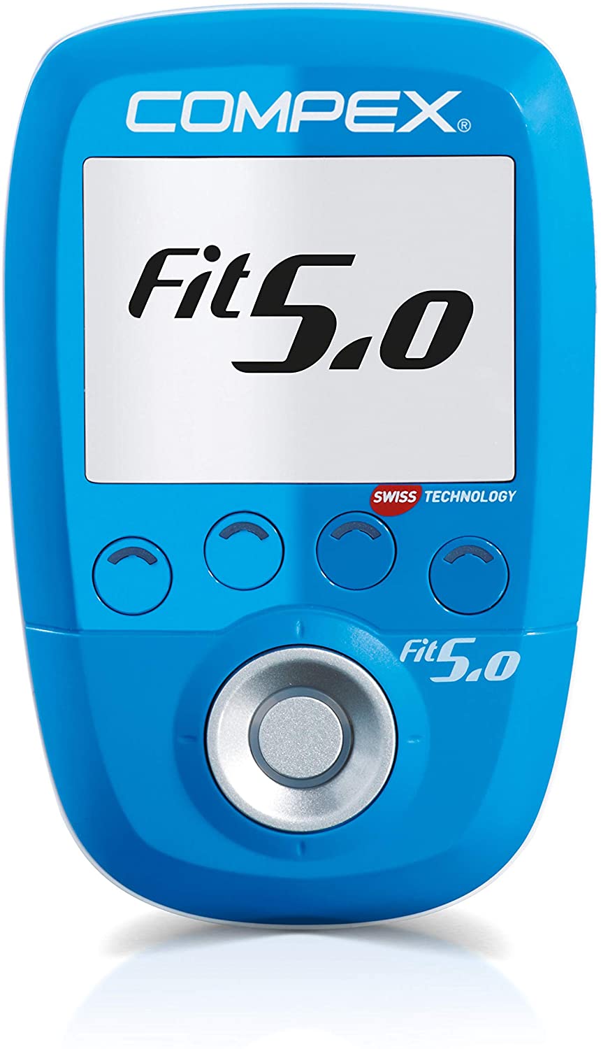 Compex Wireless Fit 5.0 Electroestimulador, Unisex, Azul